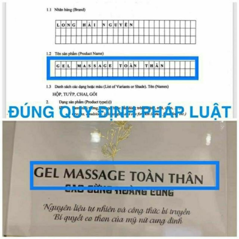 Cao gừng hoàng cung date mới