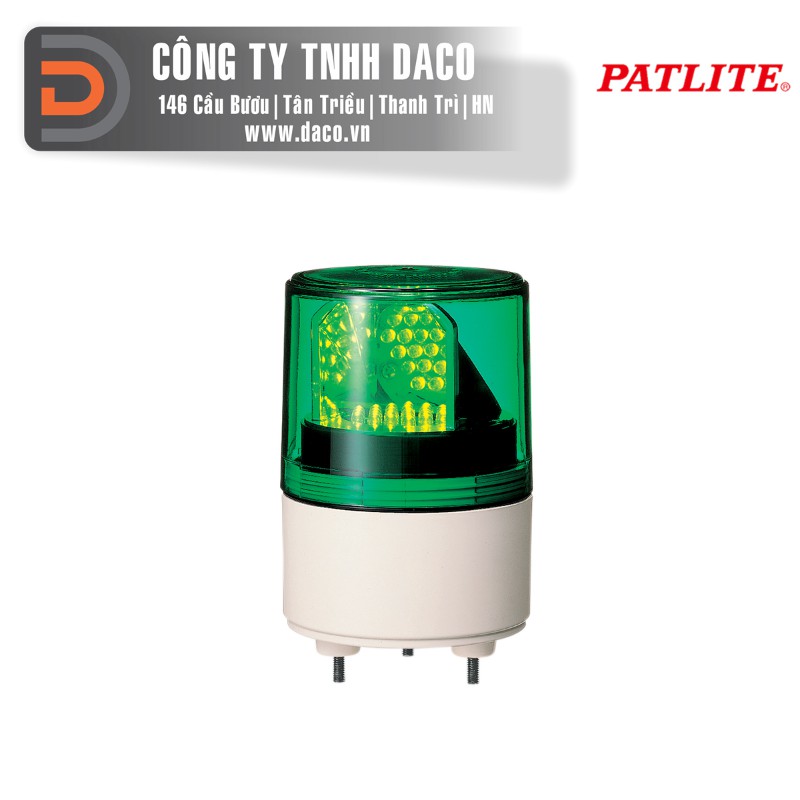 RLE-24-G Đèn quay Patlite Φ82 Bóng LED IP55, IP65