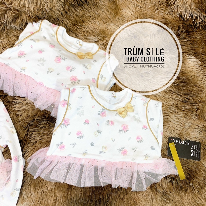 Body váy xuất dư siêu xinh bé 3m tới 12m