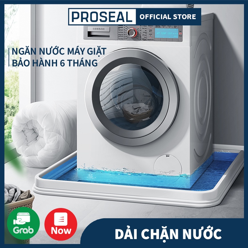 Dải Silicone Ngăn Nước Phòng Tắm, Silicon Dán Sàn, Thanh Chặn Nước Bồn Rửa Chén, Máy Giặt+ TẶNG KEO DÁN SIÊU DÍNH