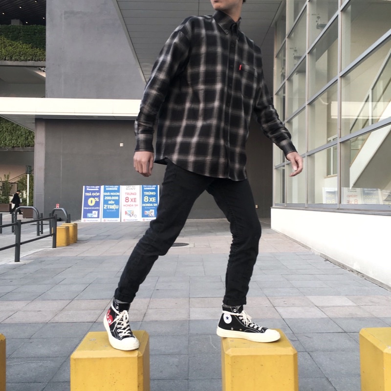 FLANNEL - ÁO SƠMI KẺ CARO 1OAK