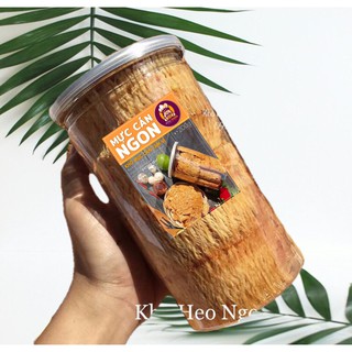 🐙 Hũ 200g Mực Cán Tẩm Gia Vị Nhà Làm