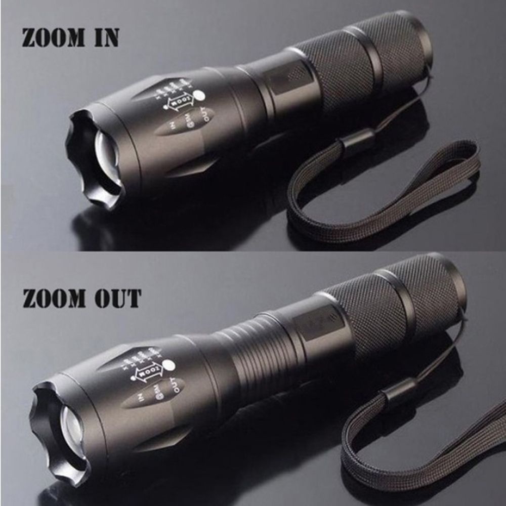 Đèn pin LED E17 XM-L 500 Lumen siêu bền chống thấm nước chất lượng cao