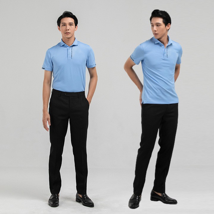 Áo polo nam thời trang Biluxury 4APCT118 kháng khuẩn chống UV thu đông mới về | BigBuy360 - bigbuy360.vn