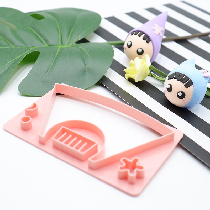 Set 12 mẫu khuôn cắt tạo hình thú cho bánh bao