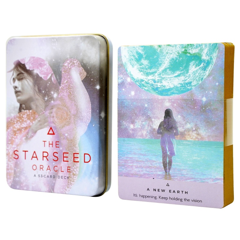 Bộ Bài Tarot Phiên Bản Bí Ẩn Kèm Hộp Sắt Dành Cho Gia Đình