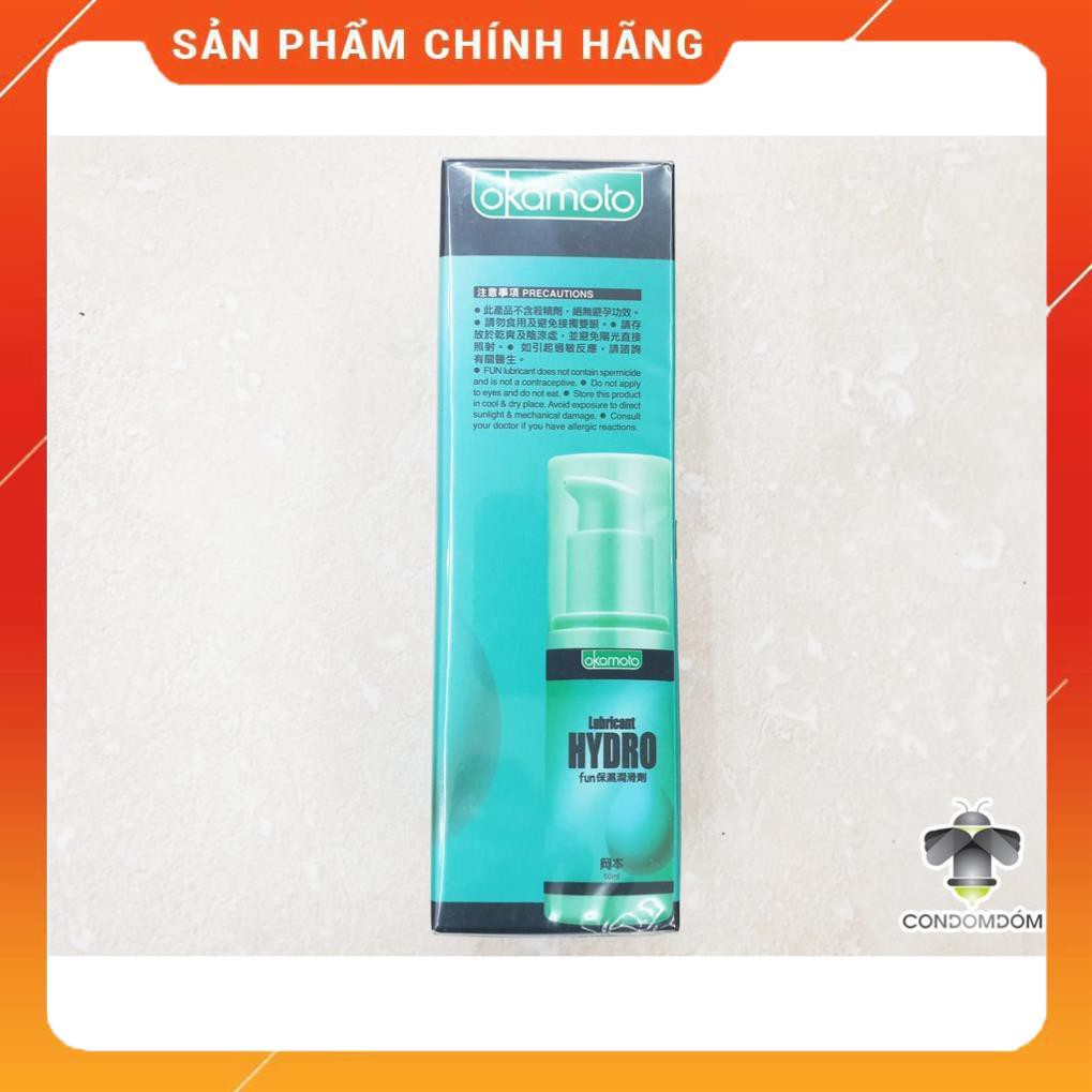 Gel bôi trơn Okamoto Hydro 60ml