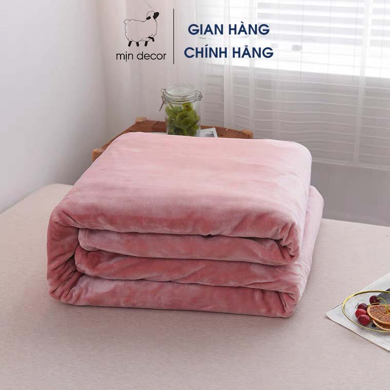 Chăn lông thỏ Mịn Decor chăn lông cừu ấm áp