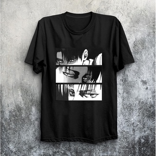 HOT🔥 Áo Phông Attack on Titan anime manga Eren Levi mẫu mới cực chât