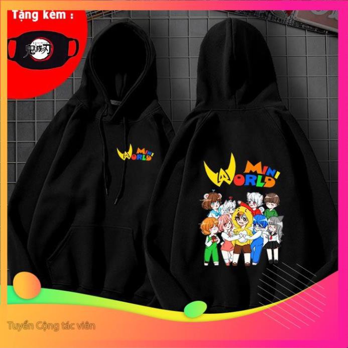 🔥SALE SỐC🔥 [HoT ]Mẫu áo Hoodie Hero Team Mini World đẹp siêu ngầu giá rẻ nhất