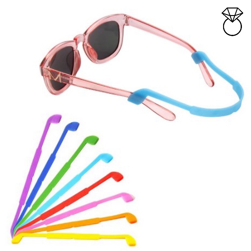 Phụ Kiện Giữ Mắt Kính Bằng Silicone Màu Kẹo Chống Trượt