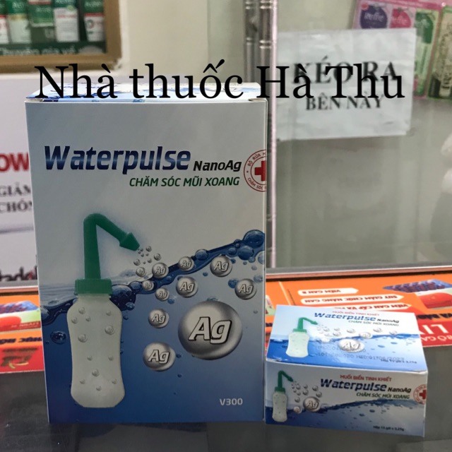 Dụng cụ rửa mũi Waterpulse NanoAg
