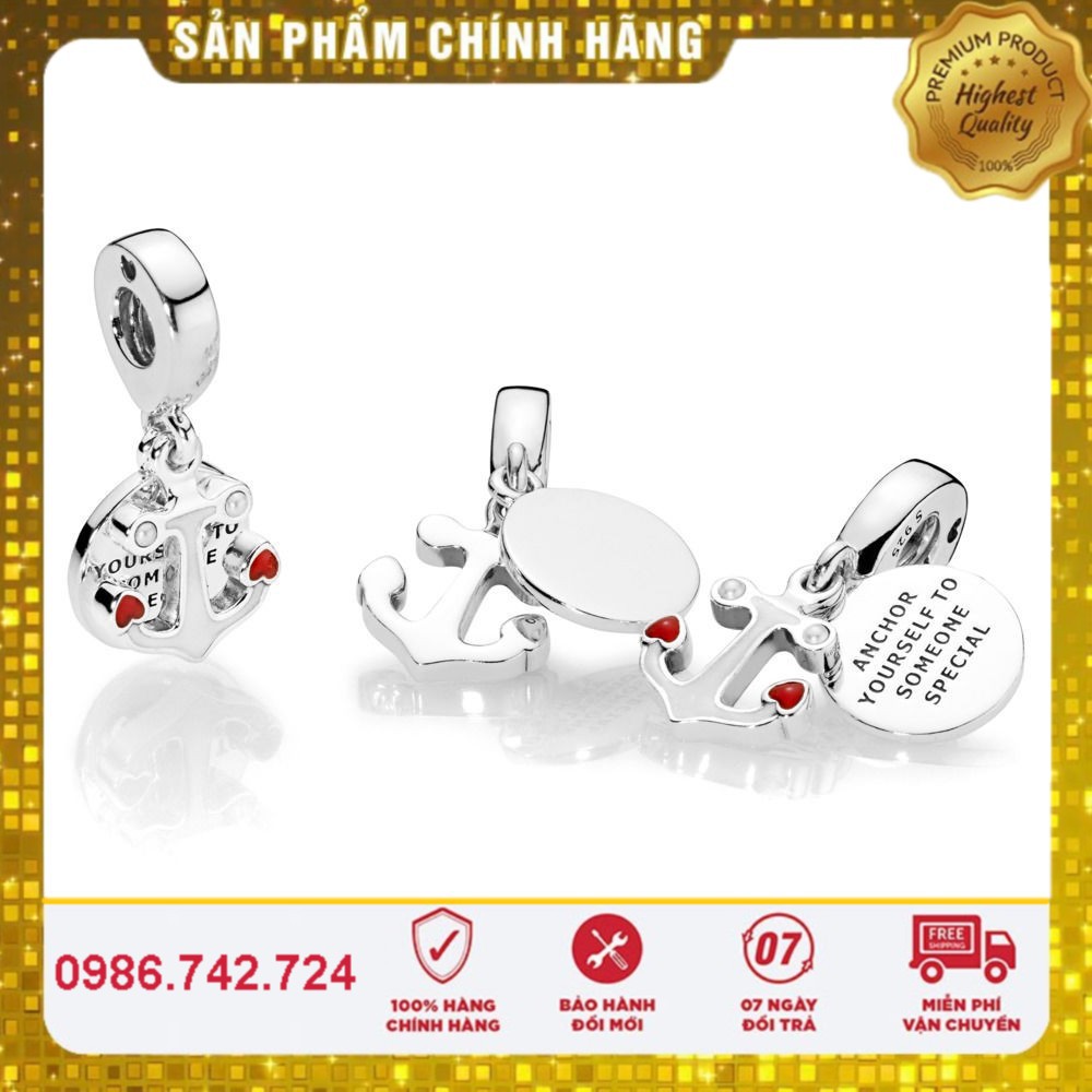 Charm bạc Pan chuẩn bạc S925 ALE Cao Cấp - Charm Bạc S925 ALE thích hợp để mix cho vòng bạc Pan - Mã sản phẩm DNJ132