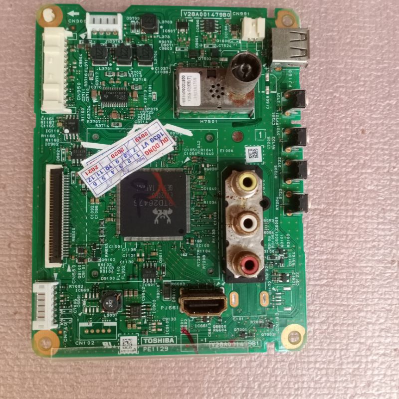 Bo mạch tivi Toshiba 32P1303,bo xử lý,khiển,nguồn,main chính,chủ