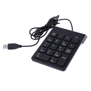 Bàn phím số không dây mini cho laptop Note