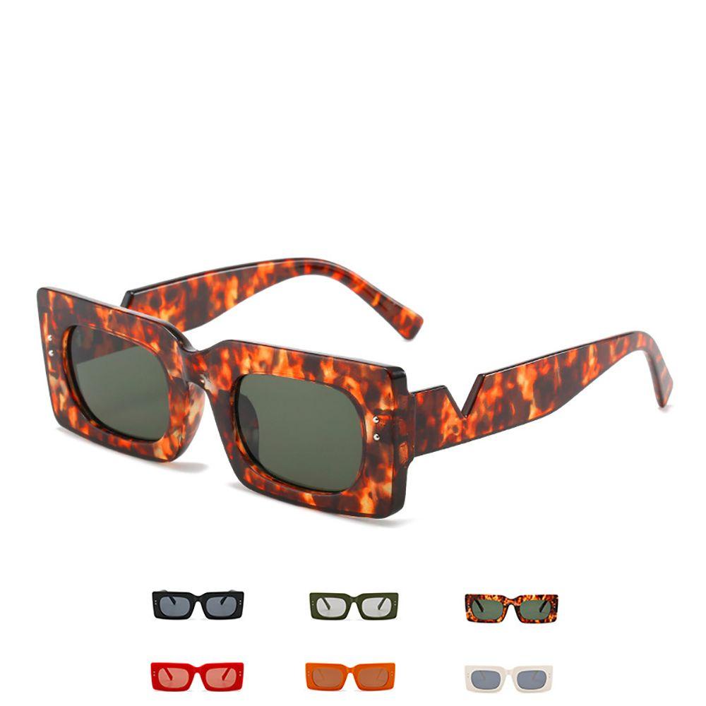 Kính Mát Gọng Vuông Chống Tia UV Chống Bức Xạ Bảo Vệ Mắt Dành Cho Nam Nữ