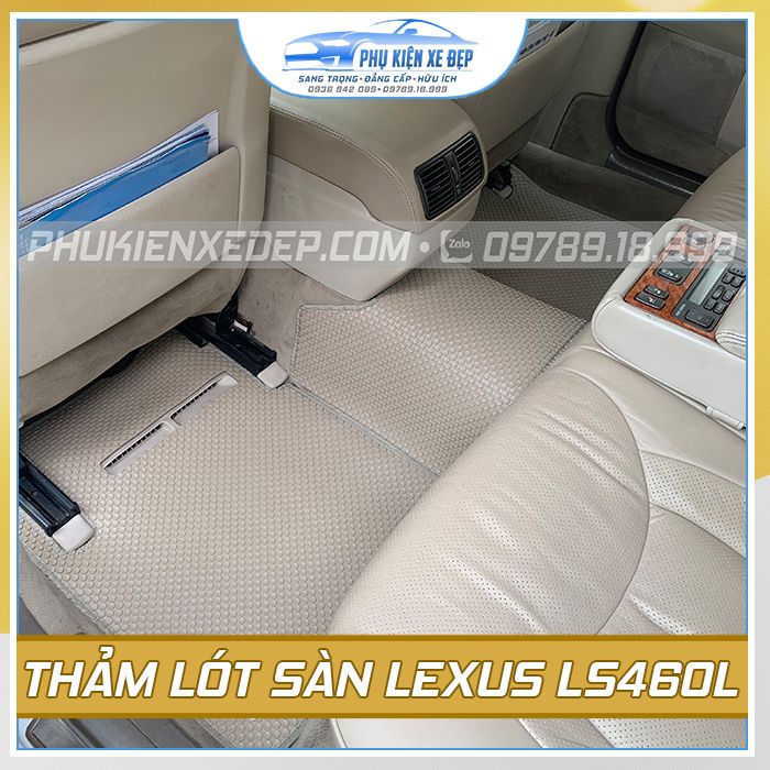 Thảm lót sàn ô tô KataCAO CẤP  cao su Thái Lan cao cấp cho xe Lexus GX460/ Lexus GS430/ Lexus ES350