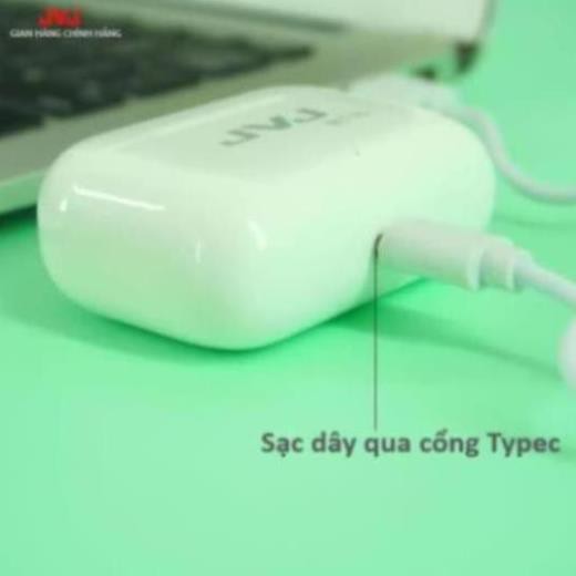 ☢️MẠI DÔ☢️ Tai Nghe Không Dây Bluetooth 5.0 JVJ BT10 cao cấp cảm biến vân tay, xuyên âm