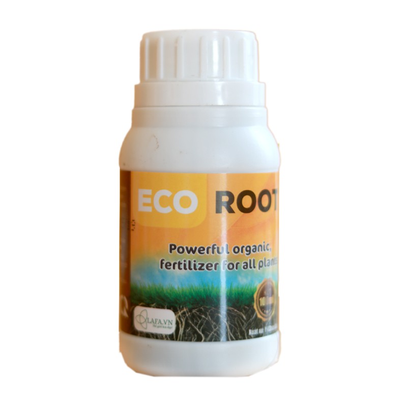 Phân bón hữu cơ eco root cho hoa hồng, hoa lan, rau ăn lá, cây ăn trái dung tích 100ml nhập khẩu nguyên liệu Châu Âu