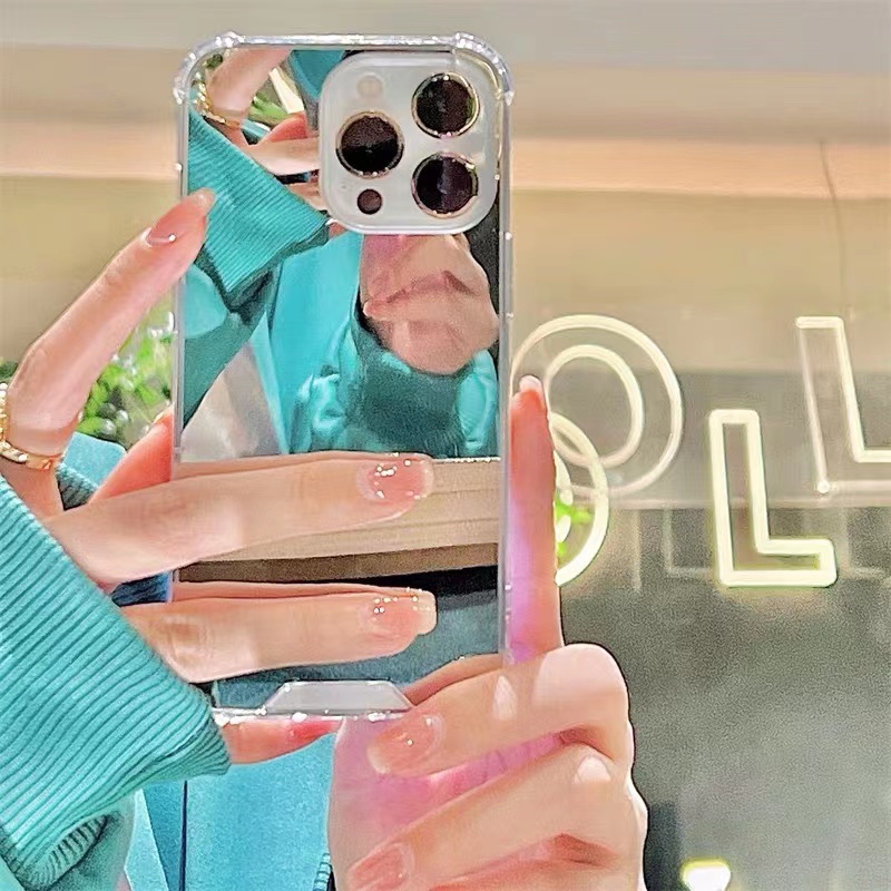 iPhone 13 Pro Max Ốp Lưng iphone tráng gương chống sốc iPhone 6/6plus/6s/6splus/7/7plus/8/8plus/x/xr/xs/11/12/pro/max/plus/promax