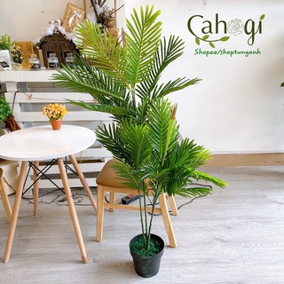 Cây giả- cây dừa nhựa 1m4