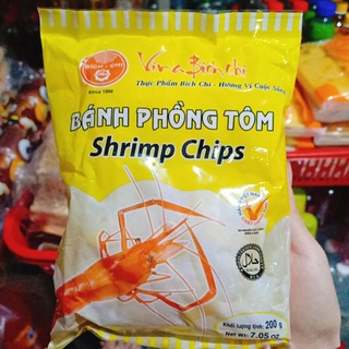 Bánh Phồng Tôm Shrimp Chips Vina Bích Chi Gói 200G ⚡ FREESHIP ⚡ Bánh Phồng Tôm Chiên Giòn Hàng Việt Nam Chất Lượng Cao