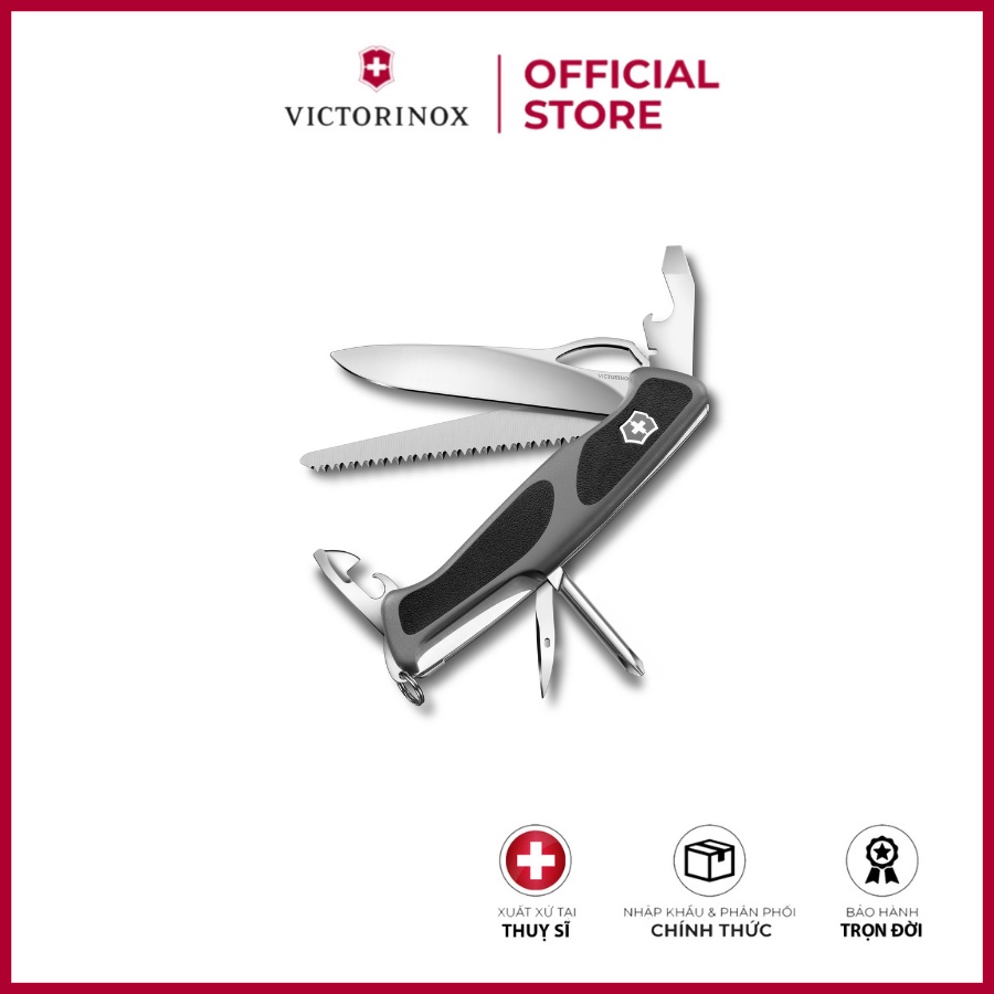 Dao đa năng VICTORINOX Ranger Grip 78 0.9663.MC (130 mm) - Hãng phân phối chính thức