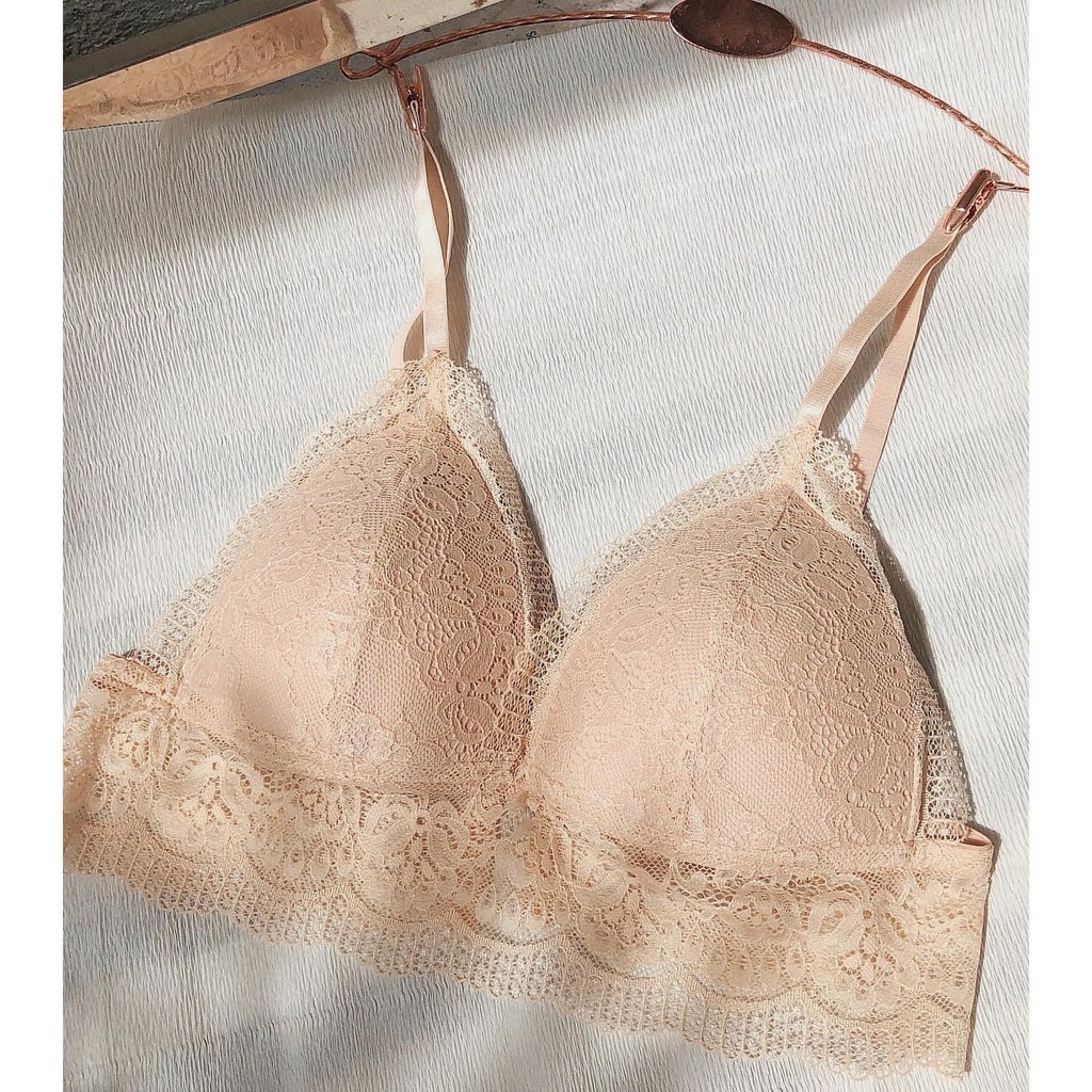CB04- RẬP ÁO BRALETTE REN CÓ MÚT BỌC LIỀN