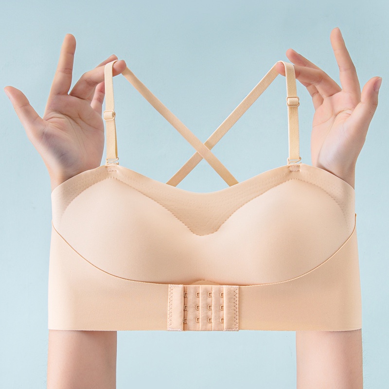 Áo ngực su Chichi Bra cài trước chống tuột đệm mút mỏng mát lạnh mềm mại nâng ngực mặc được nhiều kiểu - 333