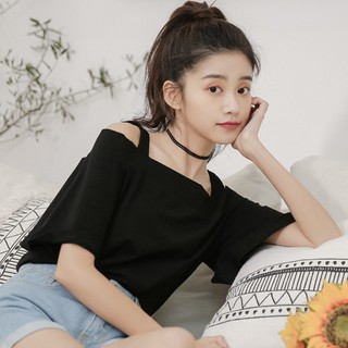 ❤️ ❤️Áo thun nữ kiểu bẹt vai dây quai nữ tính❤️ ❤️