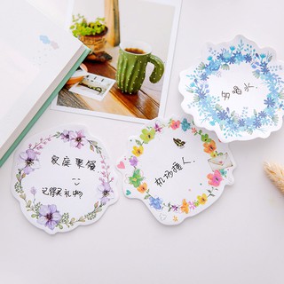Giấy nhớ note hình hoa