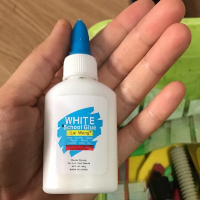 Keo sữa white glue 40 ml ( dùng để dán giấy viền giấy dán tường )