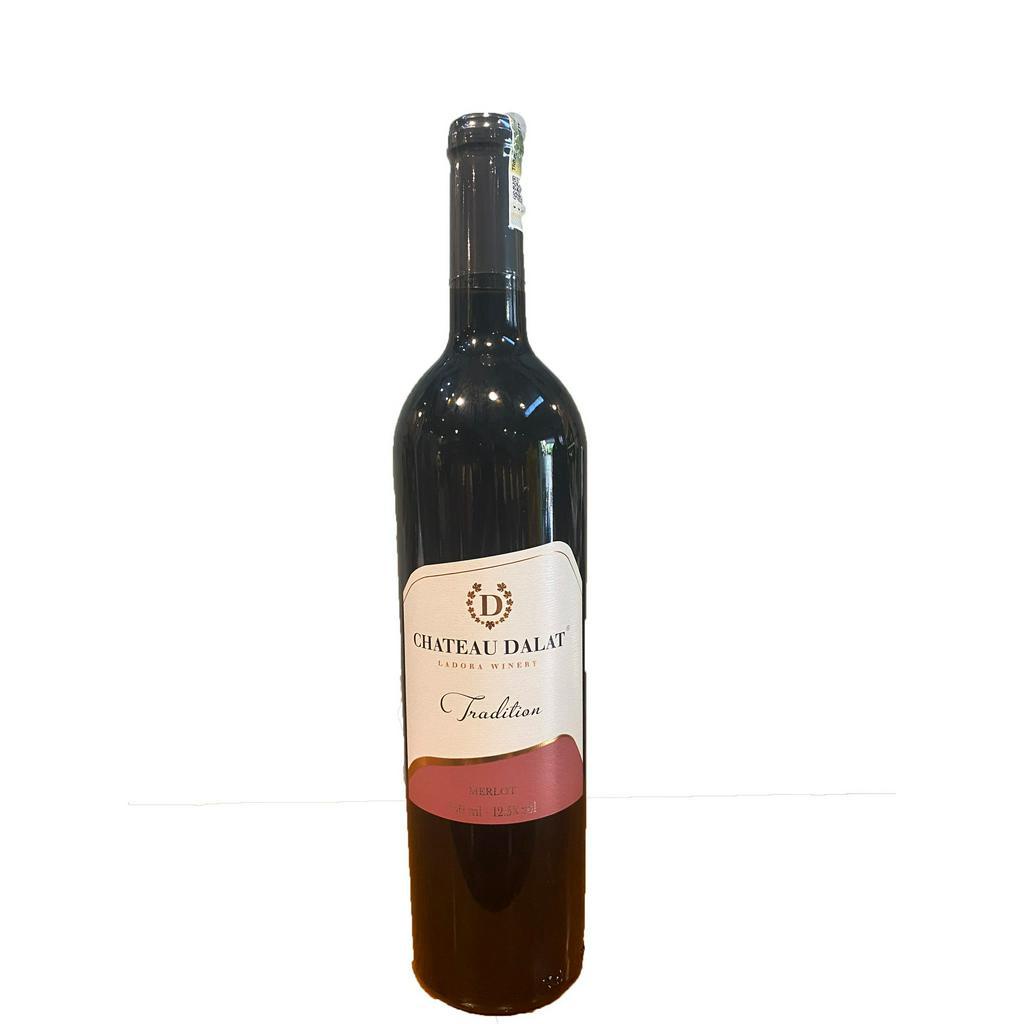 Vang Đà Lạt Chateau Dalat Tradition Merlot - Ladofoods