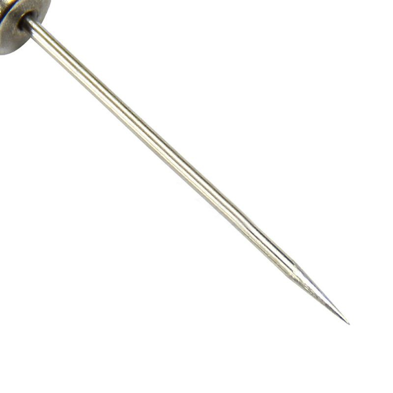 Dụng Cụ Đục Lỗ Trên Chất Liệu Thép Với Tay Cầm Bằng Gỗ