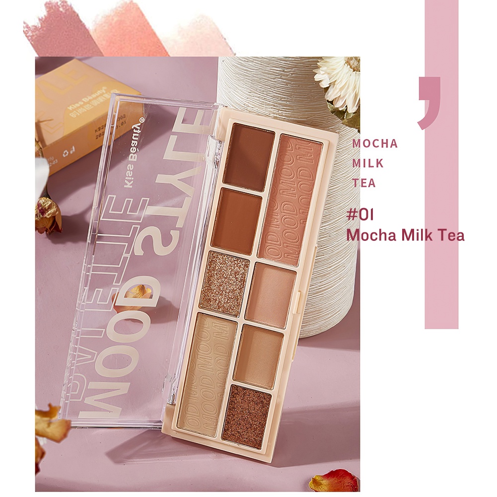 (Hàng Mới Về) Bảng Phấn Mắt Gecomo 8 Màu Sắc Hiệu Ứng Lì / Ánh Ngọc Trai Thời Trang | BigBuy360 - bigbuy360.vn