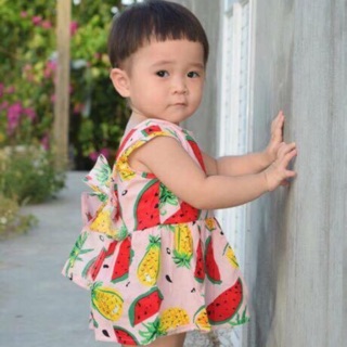 Bộ thô nơ bé gái từ 7-28kg