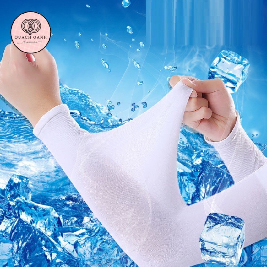 Găng tay xỏ ngòn chống nắng Hàn Quốc Let's Slim Chống Tia UV , Co dãn 4 chiều chất liệu cotton thoáng mát -GANG07