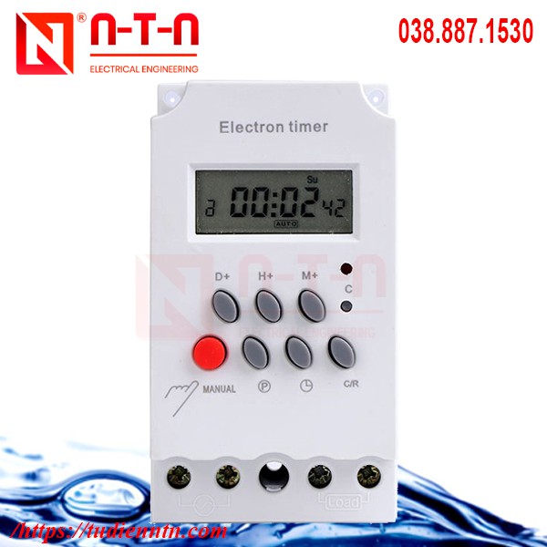 Công tắc hẹn giờ bật tắt theo thời gian thực-Electron Timer KG316T-II