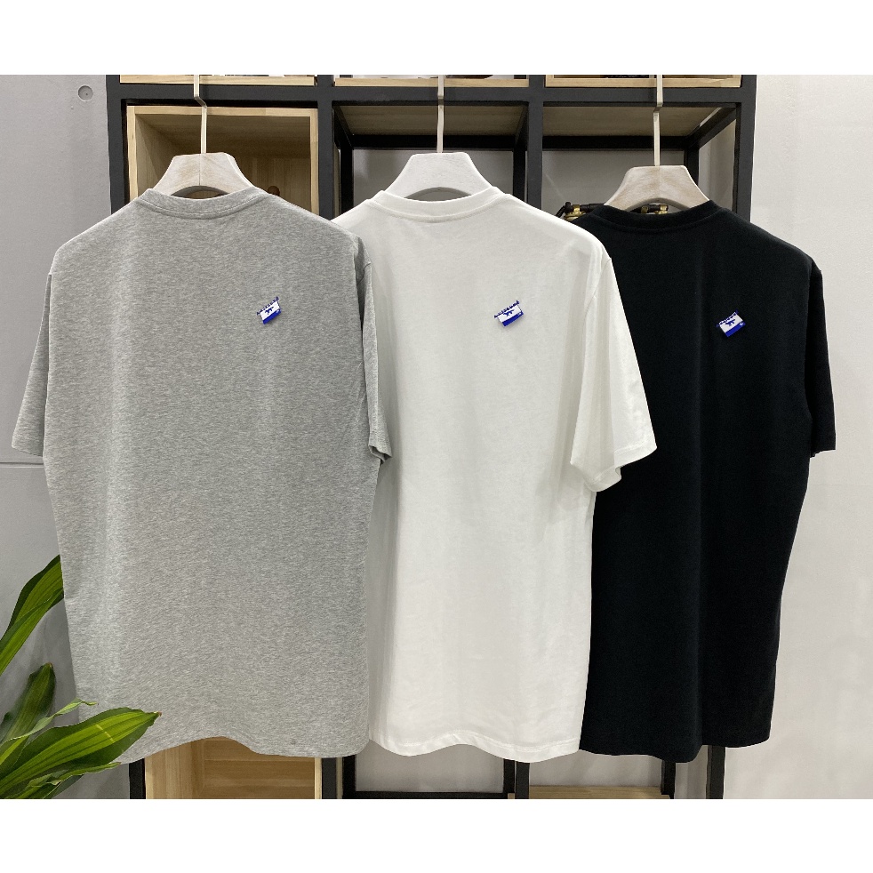 Áo Thun Ngắn Tay Thêu Hình Chú Cáo Nhỏ Đáng Yêu Kiểu Đường Phố Cho Nam Và Nữ