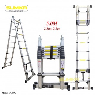 Thang nhôm rút gọn chữ a sumika sk 500d