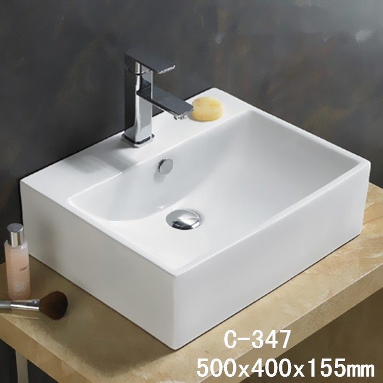 CHẬU LAVABO ĐẠT BÀN ĐÁ MEN NANO