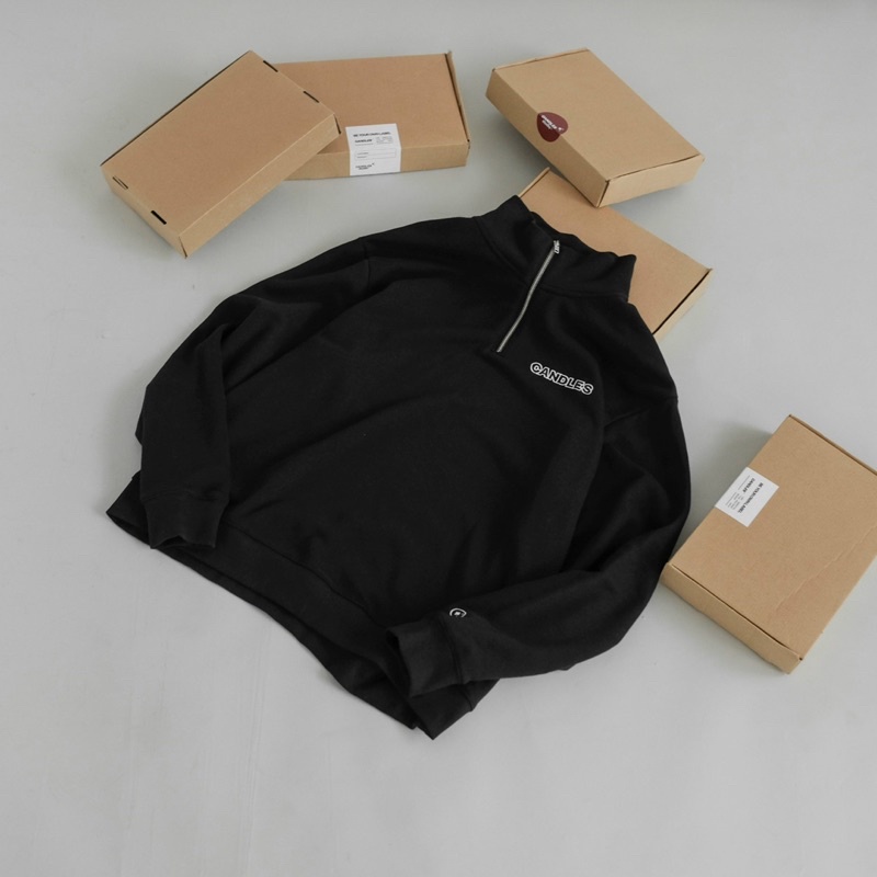 Áo sweater CANDLES Halfzip