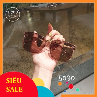 Kính râm nam nữ mắt vuông 5030