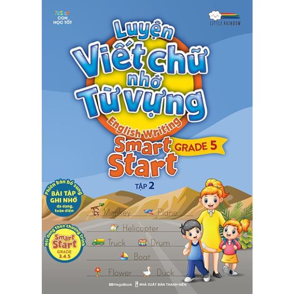 Sách Luyện viết chữ nhớ từ vựng – English Writing Smart Start Lớp 5 Tập 2