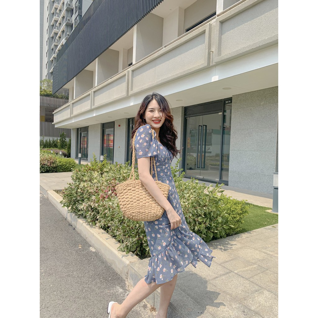 [Mã SKAMA06 giảm 8% tối đa 50K đơn 250K] Đầm TIELA dài - Chân Bèo Voan Lót Lụa Cao Cấp | BigBuy360 - bigbuy360.vn