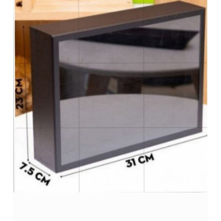 Hộp đựng nhẫn có nắp kính cao cấp