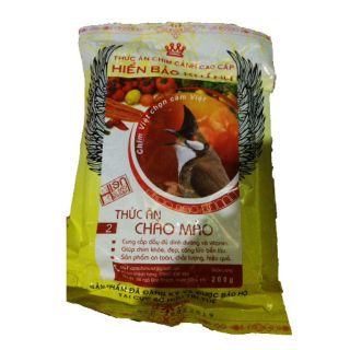 Cám Hiển Bảo Khánh Chào Mào Căng Lửa (Số 2) 200g - Thức Ăn Chim Cao Cấp
