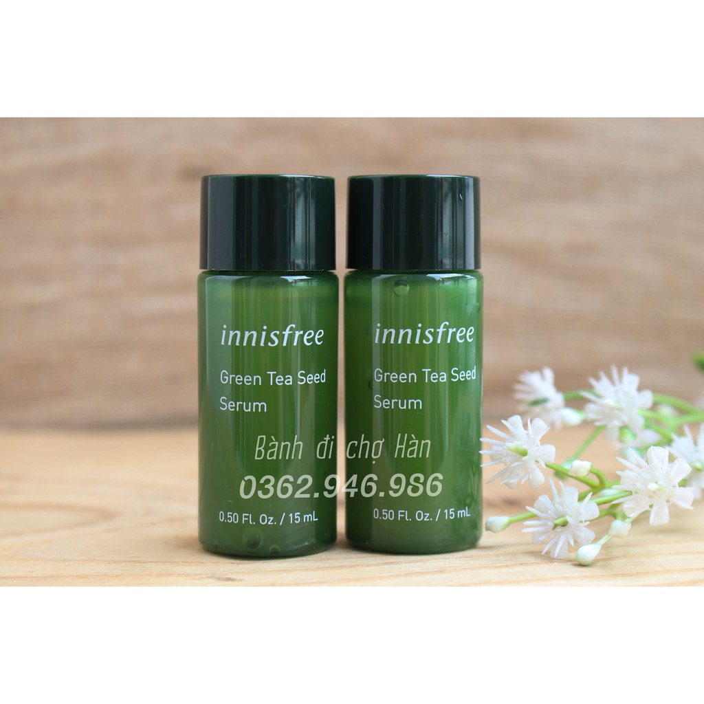 Serum trà xanh Innisfree GREEN TEA SEED SERUM 15ml