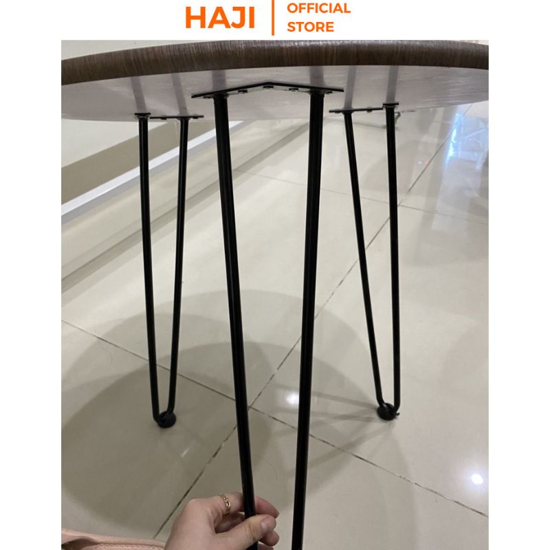 Bàn trà phòng khách thiết kế cạnh bo tròn thẩm mỹ chống nước tuyệt đối thương hiệu HAJI C63