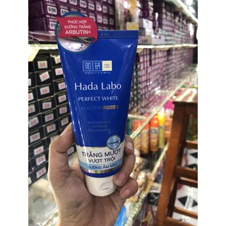 Sữa rửa mặt trắng hoàn hảo Hada Labo Perfect White